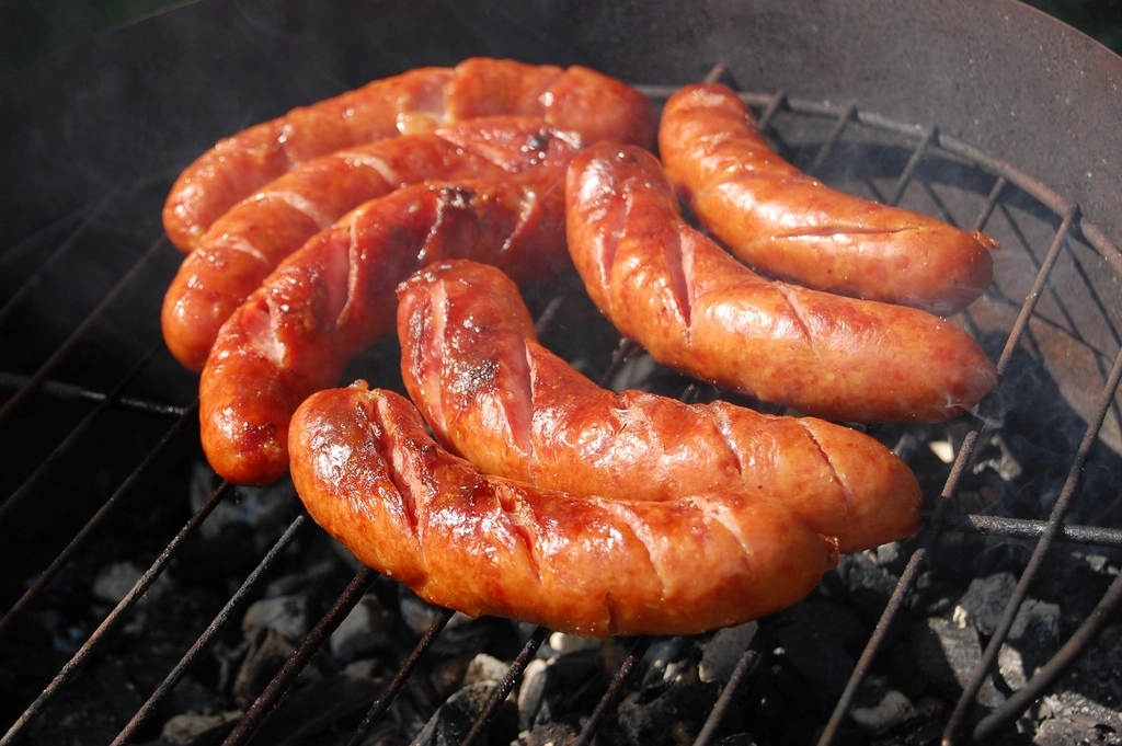 Espetinho de Linguiça